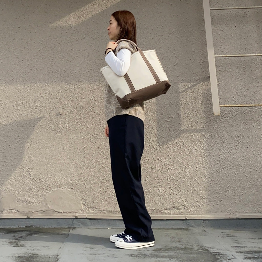L.L.Bean『Boat & Tote Bag-Open Top(Medium)』(Fossil Brown)