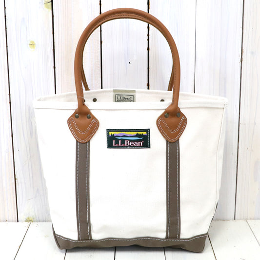 L.L.Bean『Leather Handle Katahdin Boat and Tote Bag』(Natural/Fossil Brown)