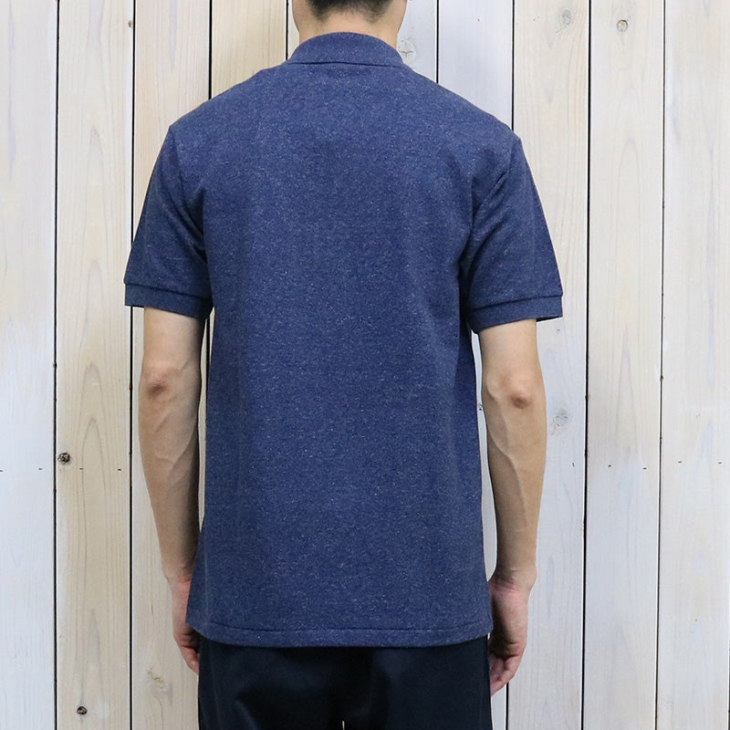 LACOSTE『ポロシャツ(杢・半袖)』(HEATHER NEBULA)