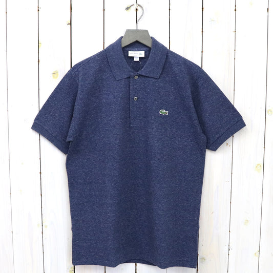 LACOSTE『ポロシャツ(杢・半袖)』(HEATHER NEBULA)