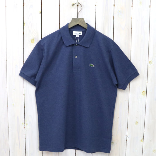 LACOSTE『ポロシャツ(杢・半袖)』(HEATHER MORAY CHINE)