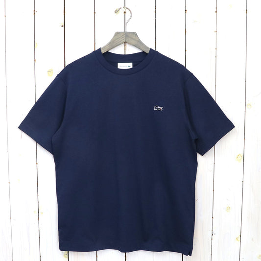 LACOSTE『クルーネックTシャツ』(NAVY BLUE)