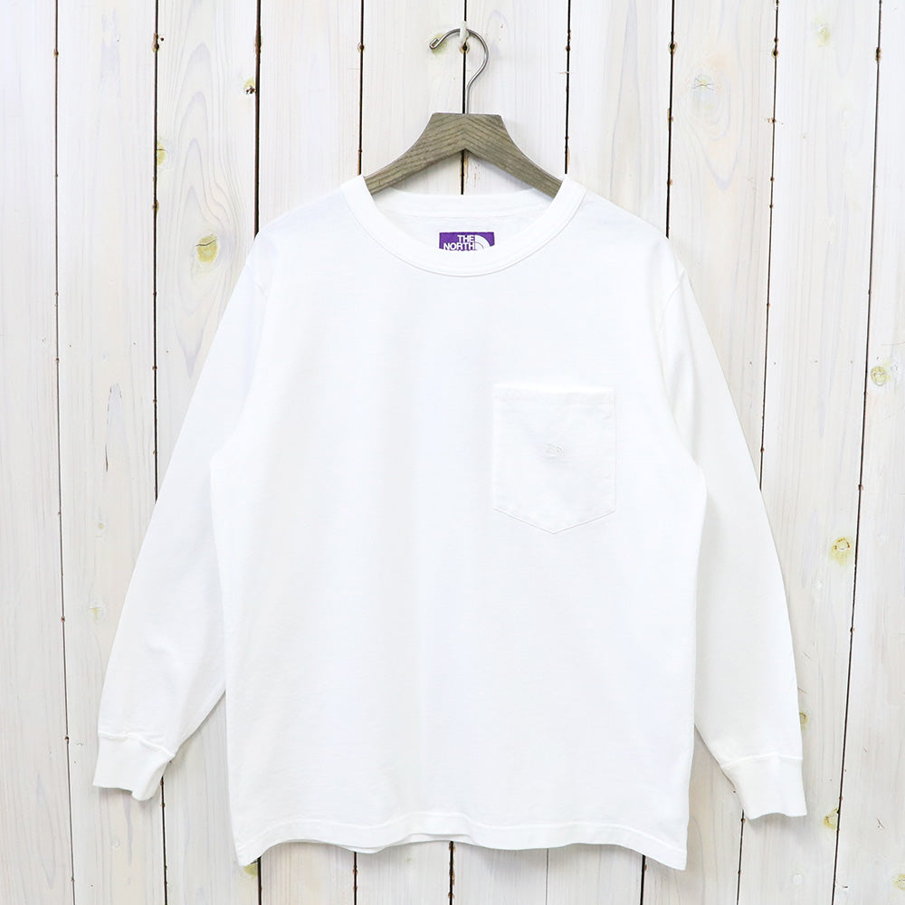 THE NORTH FACE PURPLE LABEL『7oz L/S Pocket Tee』(Off White)