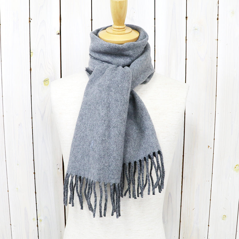 【SALE30%OFF】POLO RALPH LAUREN『リバーシブル ウールブレンド スカーフ』(GRAY/LT.GRAY)