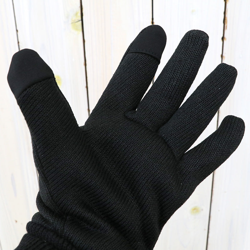【SALE30%OFF】POLO RALPH LAUREN『HEAT TOUCH GLOVE』(Black)