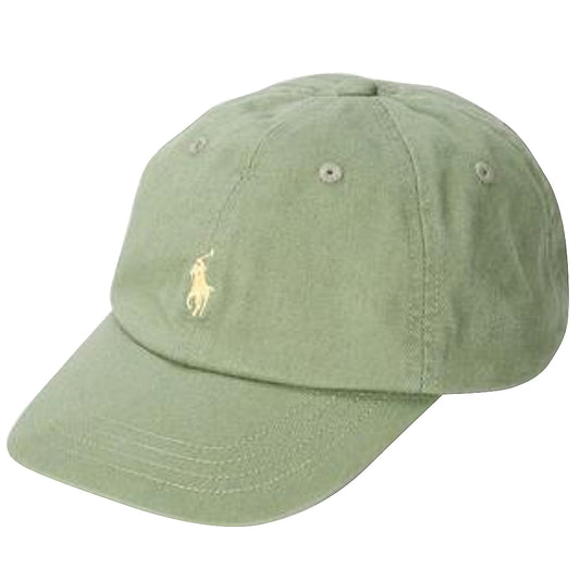 POLO RALPH LAUREN『コットン チノ ベースボール キャップ』(OLIVE)