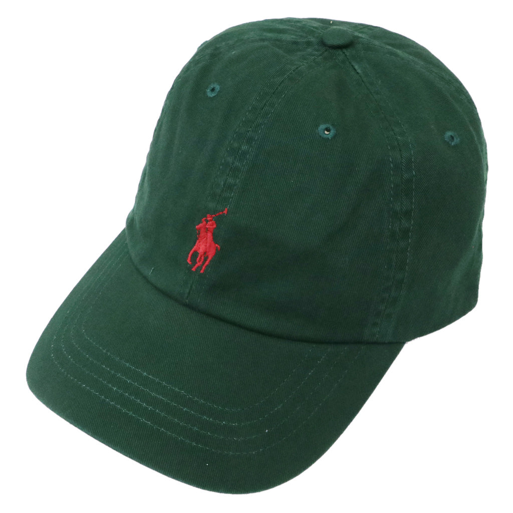 POLO RALPH LAUREN『コットン チノ ベースボール キャップ』(COLLEGE GREEN)