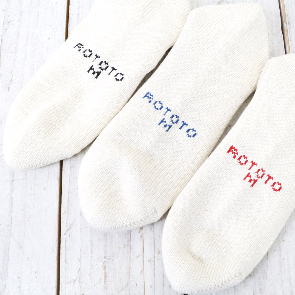 ROTOTO『ORGANIC DAILY 3 PACK ANKLE SOCKS』