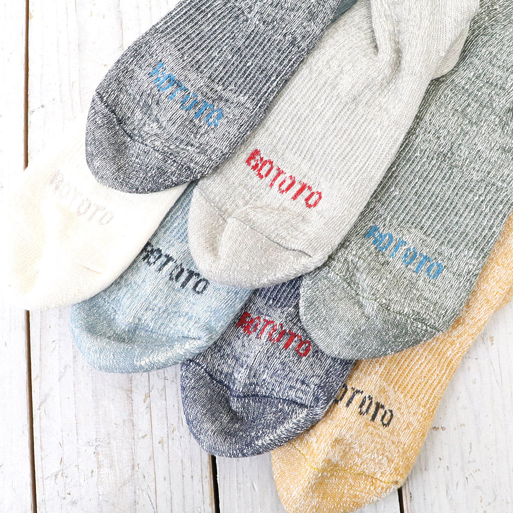 ROTOTO『DOUBLE FACE MID SOCKS “ORGANIC COTTON”』