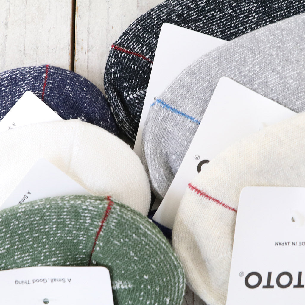 ROTOTO『WASHI PILE SOCKS SHORT』