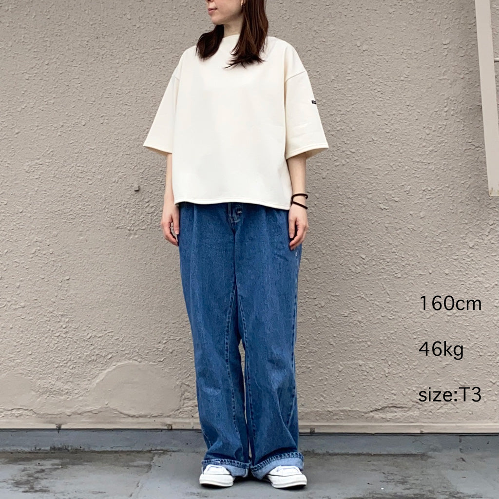 SAINT JAMES『OUESSANT LOOSE S/S』(ECRU)