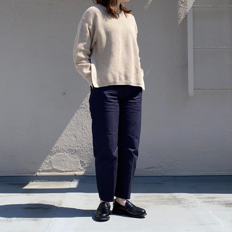 SANDERS『Butt Seam Loafer』(Black)