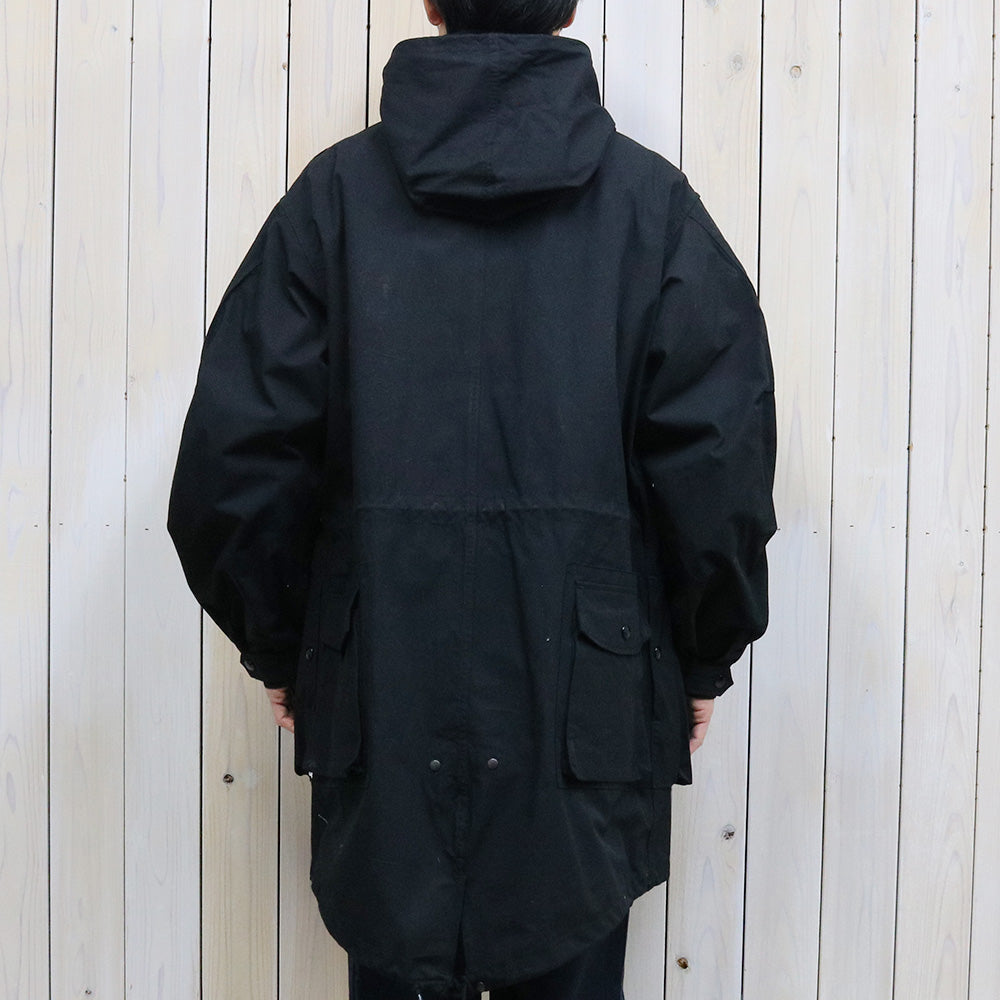 SASSAFRAS『DIGS CREW COAT(C/CORDURA NYLON OXFORD)』(BLACK)