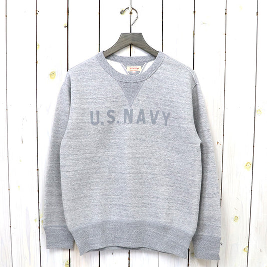 The REAL McCOY’S『MILITARY PRINT SWEATSHIRT/U.S.NAVY REFLECTOR』(GRAY)