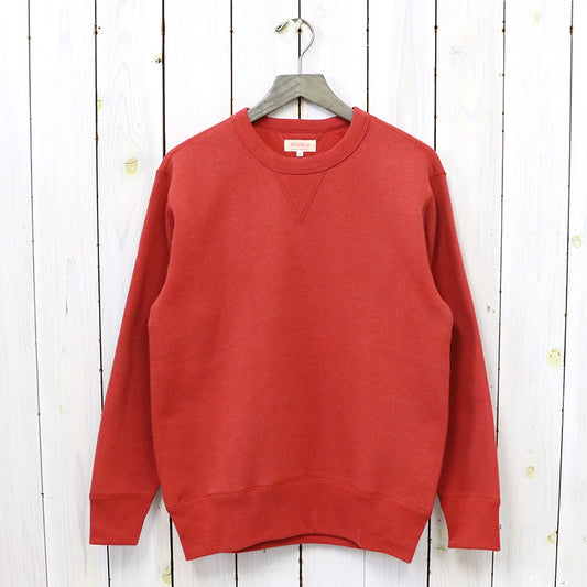 JOE McCOY『10oz.LOOPWHEEL CREWNECK SWEATSHIRT』(CHERRY)