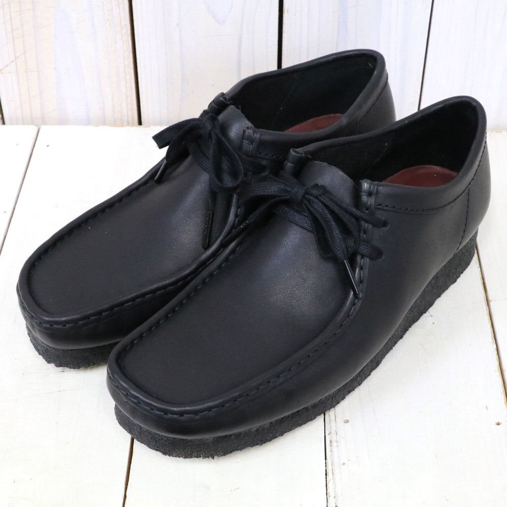 Clarks『Wallabee』(Black Leather)