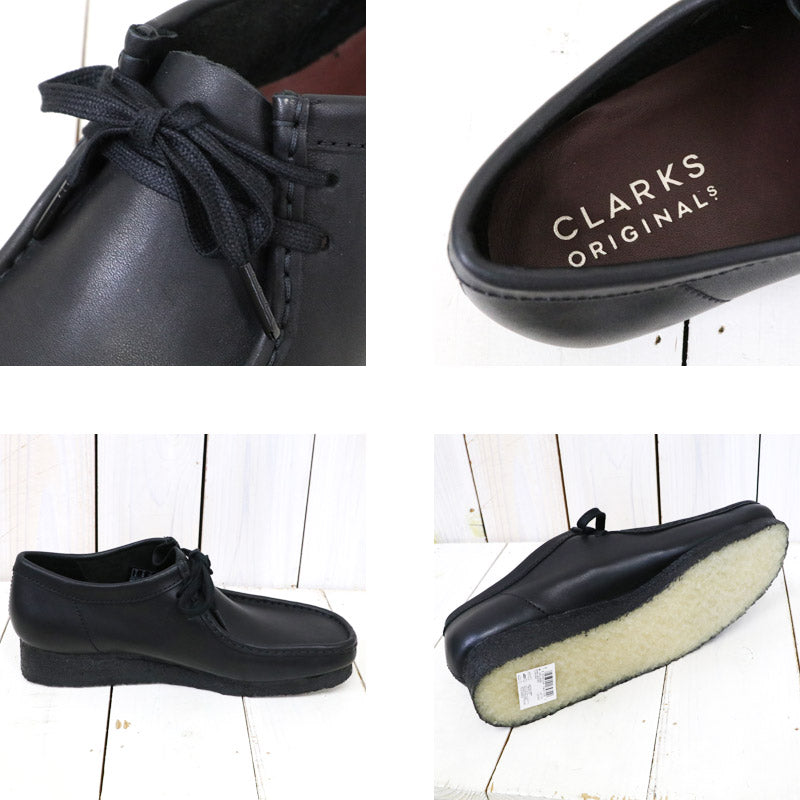 Clarks『Wallabee』(Black Leather)