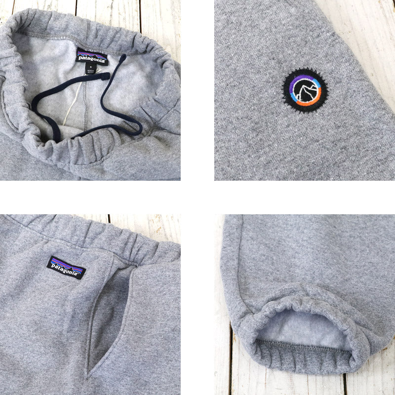 patagonia『Fitz Roy Icon Uprisal Sweatpants』(Gravel Heather)