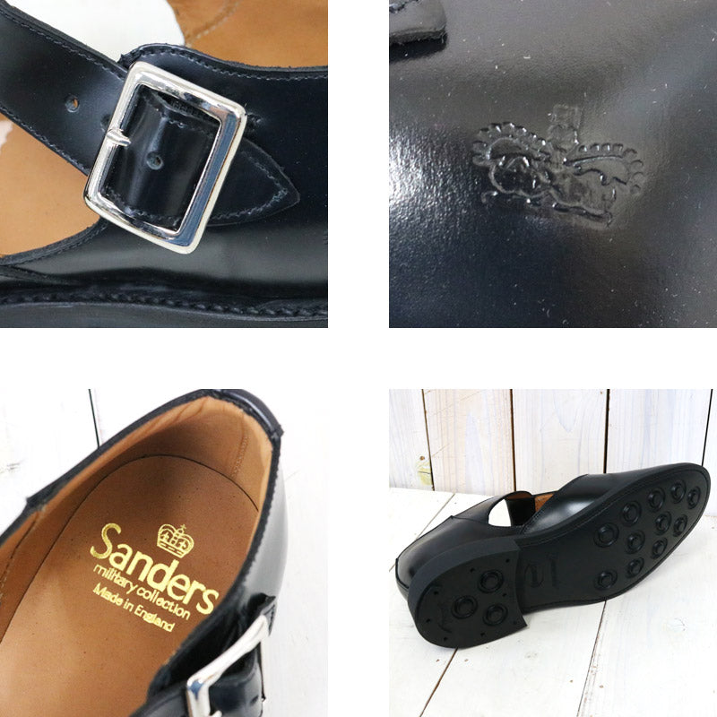 【SALE50%OFF】SANDERS『Military Sandal』(Black)