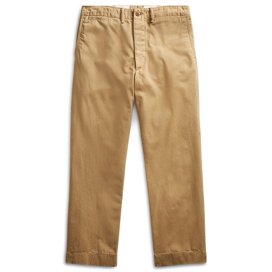 Double RL : COTTON FIELD CHINO (BRITISH KHAKI)