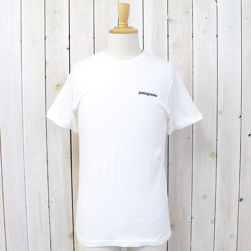 【SALE40%OFF】patagonia『M’s P-6 Logo Organic T-Shirt』(White)