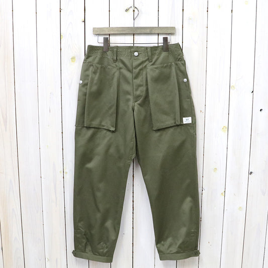 SASSAFRAS『DIGS CREW PANTS 4/5(41 CHINO)』(OLIVE)