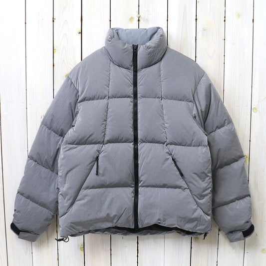 『Goldwin』Dope Dyed Ripple Nylon Down Jacket