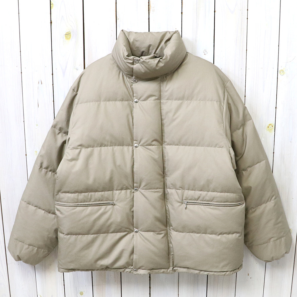 『Kaptain Sunshine』Cotton Down Jacket,Silk Poly Mil Coat