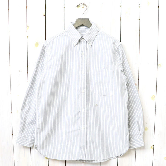 『nanamica』Button Down Stripe Wind Shirt,OOAL Graphic L/S Tee