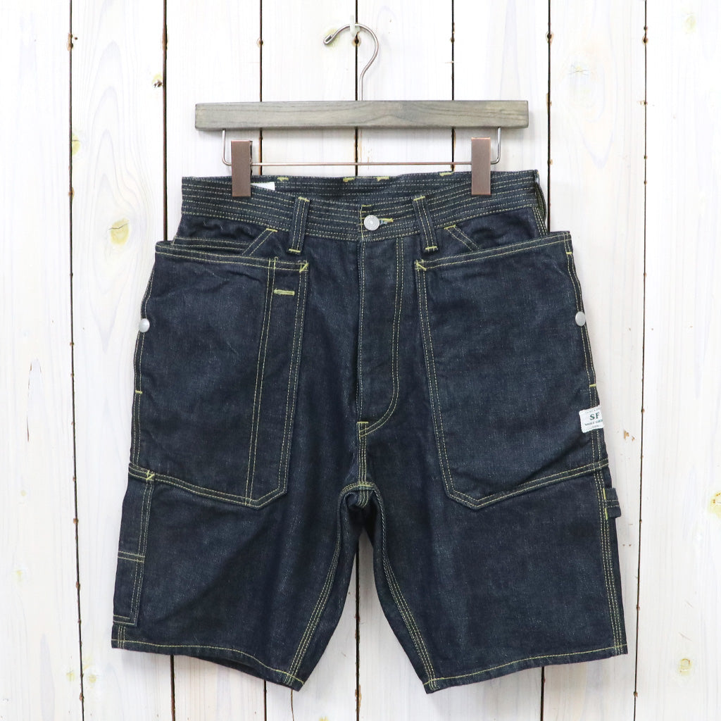 『SASSAFRAS』FALL LEAF GARDENER PANTS 1/2,FALL LEAF PANTS 1/2(13.5oz DENIM)