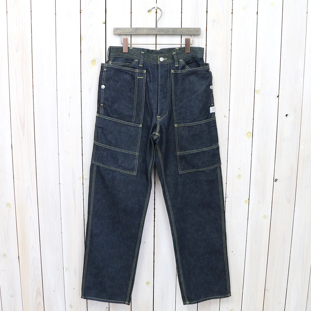 『SASSAFRAS』FALL LEAF TOUGH PANTS(13.5oz DENIM) (INDIGO)