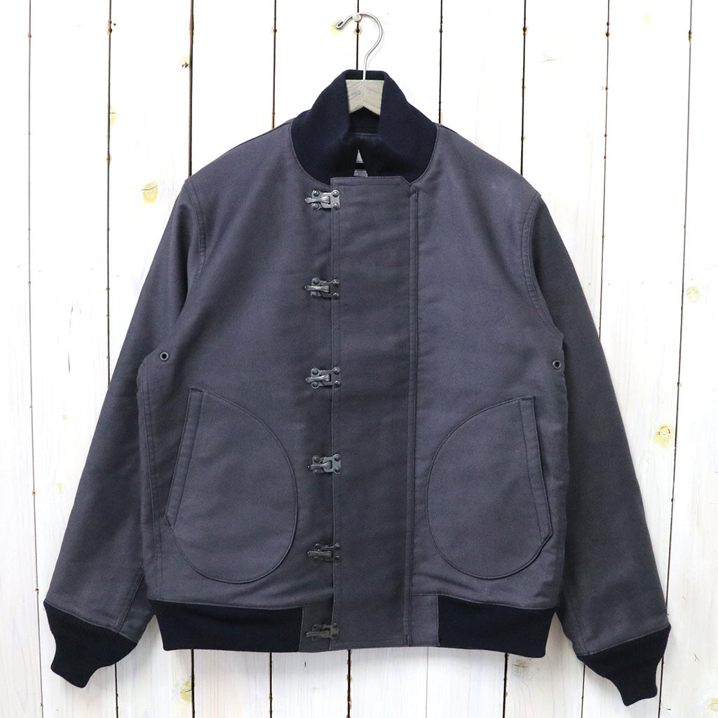 『WAREHOUSE』Lot 2208 U.S.NAVY 6HOOK DECK JACKET BLOOD CHIT NAVY BLUE(NXss-23181)ブラッドチット無