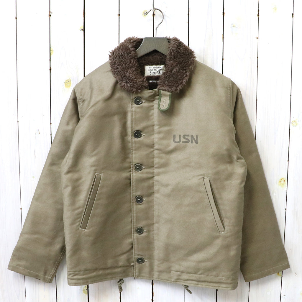 『WAREHOUSE』Lot 2227 FINAL FORM OF WWII 1945 N-1 WINTER JACKET KHAKI(NXSX 79062)(PATTERN-A)