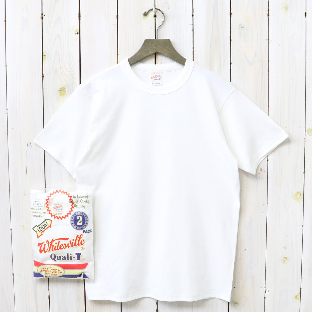 『WHITESVILLE』 2-PACK T-SHIRT (OFF WHITE)