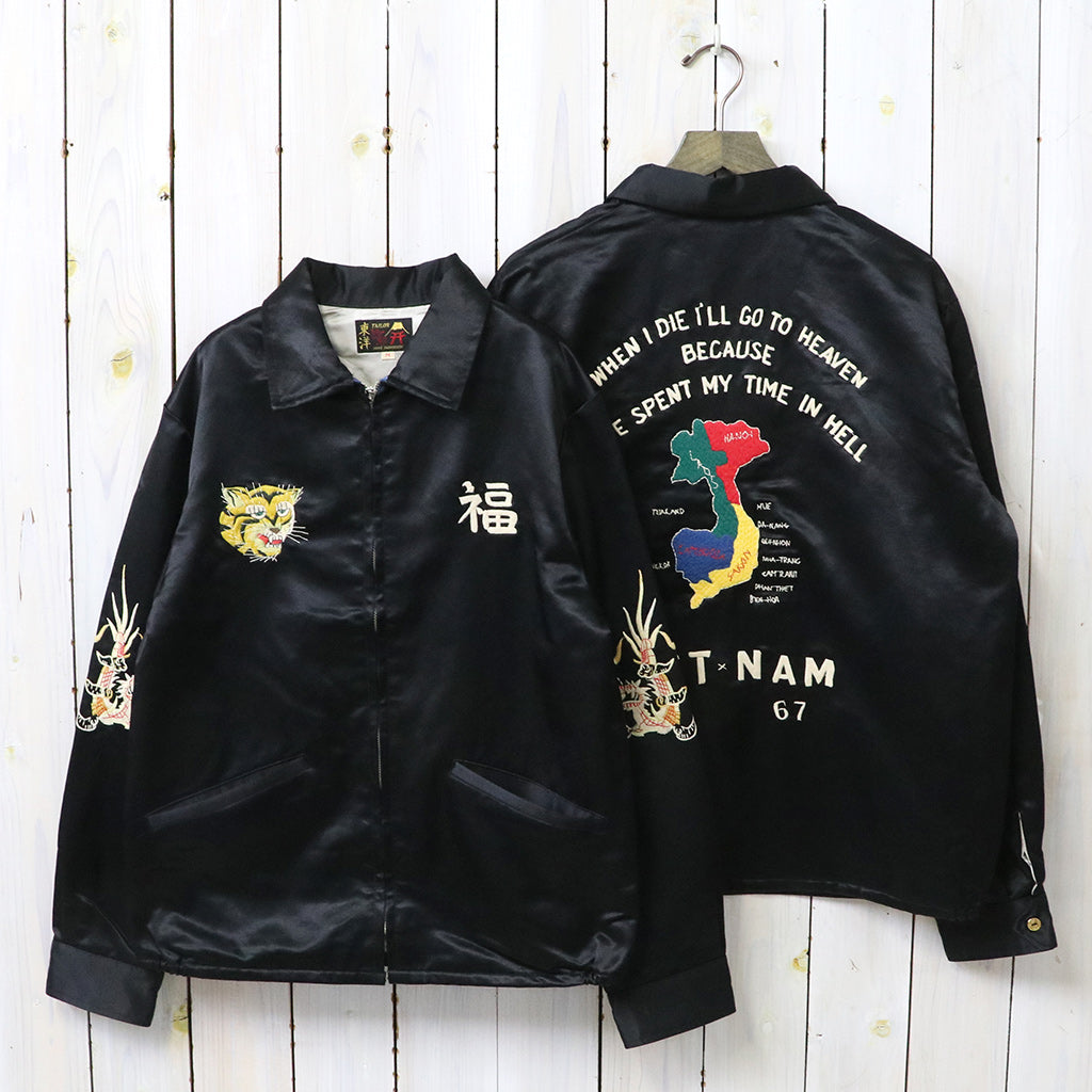 『TAILOR TOYO』SATIN VIET-NAM JACKET "VIET-NAM MAP"