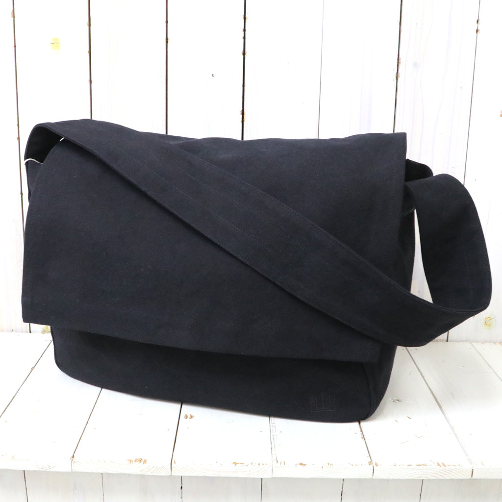 『hobo』Newspaper Bag Cotton Duck Canvas (Black)