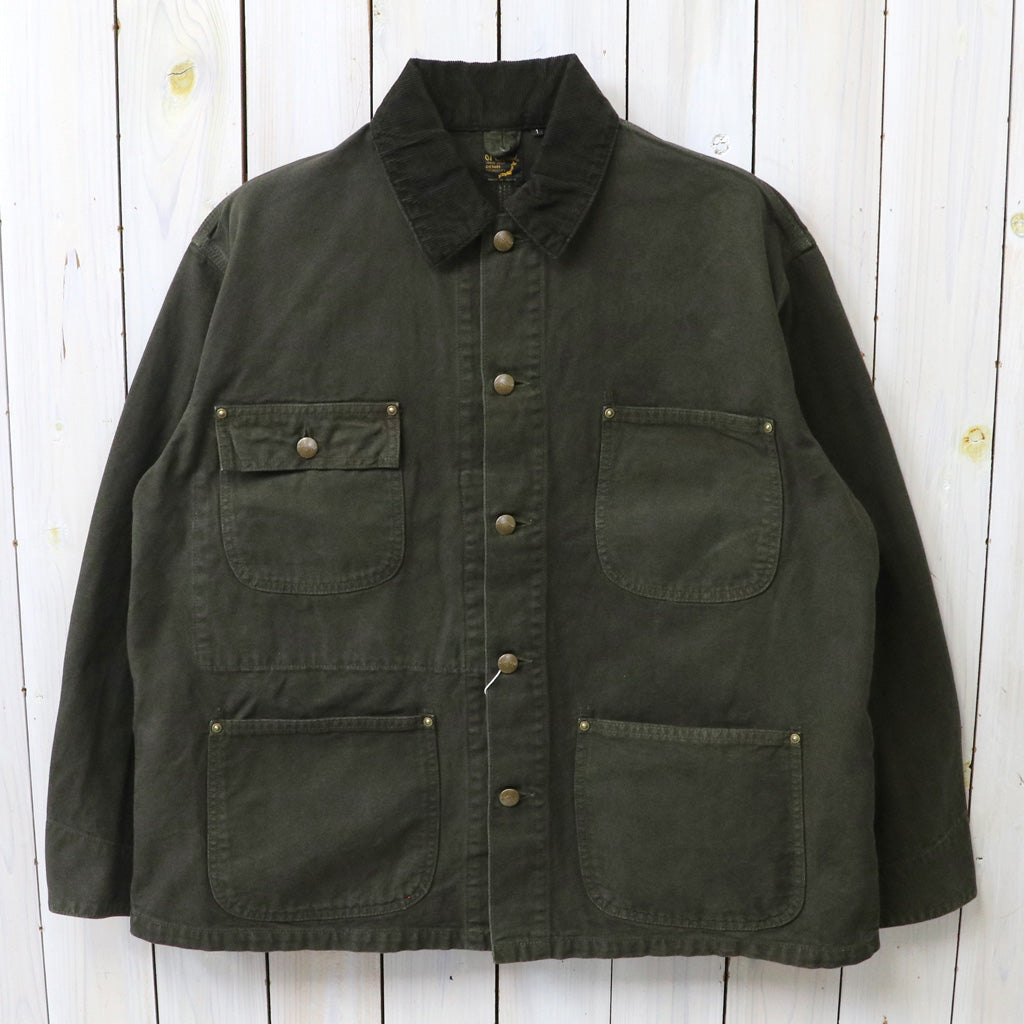 『orSlow』RELAXED FIT OXFORD COVERALL,WWII SIMPLIFIED DENIM COVERALL,B.D.U JACKET–STONE WASHED BROWN,RELAXED CHAMBRAY WESTERN SHIRT-BLUE