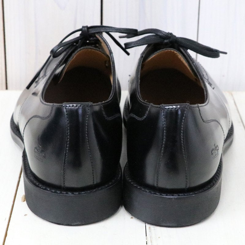 SANDERS『Military Apron Derby Shoe』(Black)