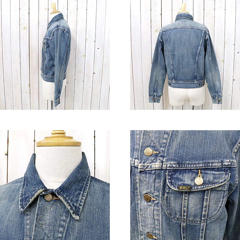 Double RL : INDIGO DENIM JACKET (LEELAND WASH)
