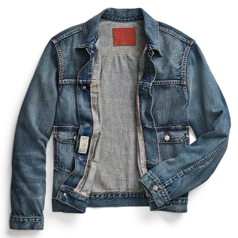 Double RL『INDIGO DENIM TRUCKER JACKET』