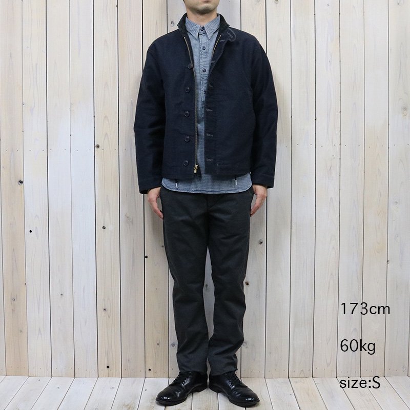 Double RL : JUNGLE CLOTH DECK JACKET (DARK NAVY)
