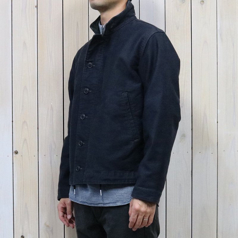 Double RL : JUNGLE CLOTH DECK JACKET (DARK NAVY)