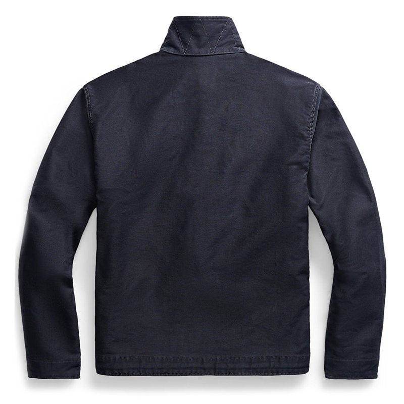 Double RL : JUNGLE CLOTH DECK JACKET (DARK NAVY)
