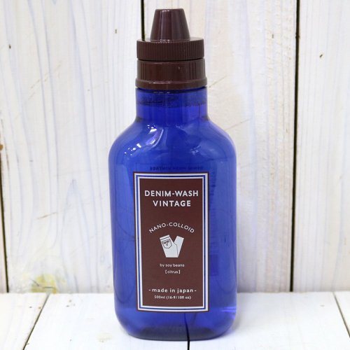 WAREHOUSE×NANO COLLOID PREMIUM : DENIM-WASH VINTAGE (SILVER)