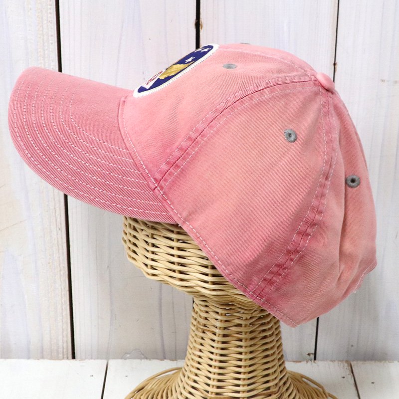 Double RL : WINGED-LOGO BALL CAP (FADED RED)