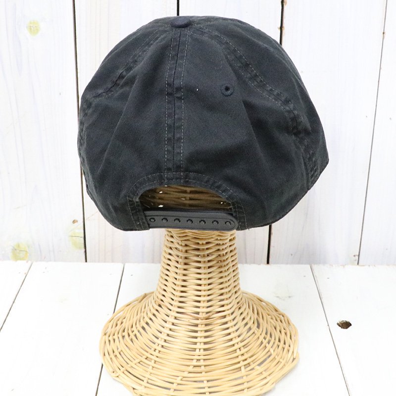 Double RL : GARMENT DYE TWILL BALL CAP (BLACK)
