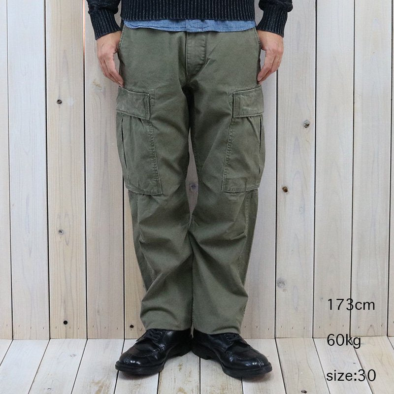 Double RL : COTTON SURPLUS CARGO PANT (DARK OLIVE)