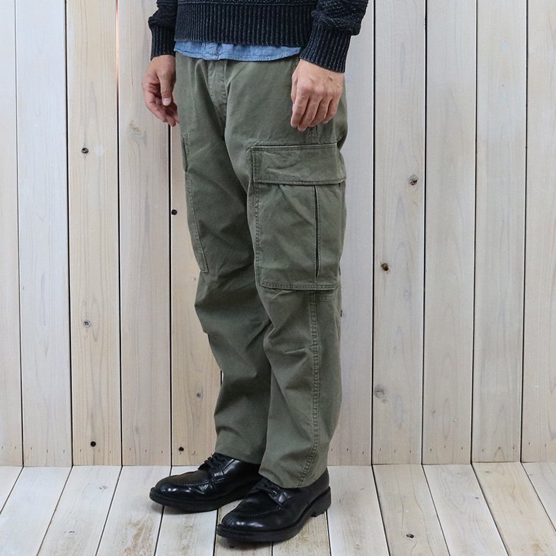 Double RL : COTTON SURPLUS CARGO PANT (DARK OLIVE)