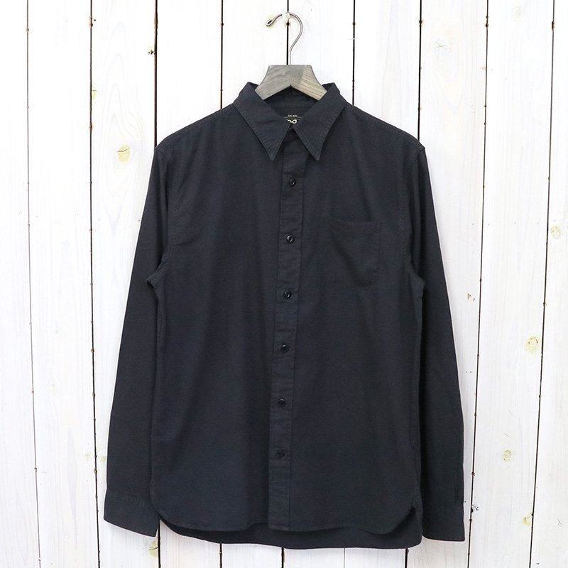 Double RL『GARMENT DYED TWILL WORK SHIRT』(BLACK)