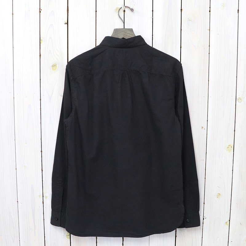 Double RL『GARMENT DYED TWILL WORK SHIRT』(BLACK)